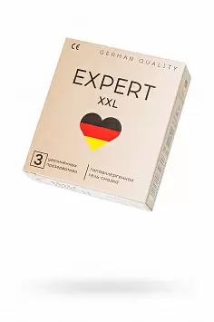 Презервативы гладкие увеличенного размера EXPERT XXL Germany