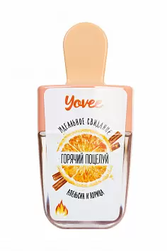 Бальзам для губ Апельсин и корица «Горячий поцелуй» Yovee by Toyfa